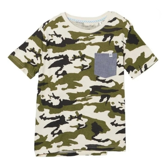 Sovereign Code Travis Camo Tee XL 18/20 – Military Style Pocket Shirt NWT - Picture 2 of 5